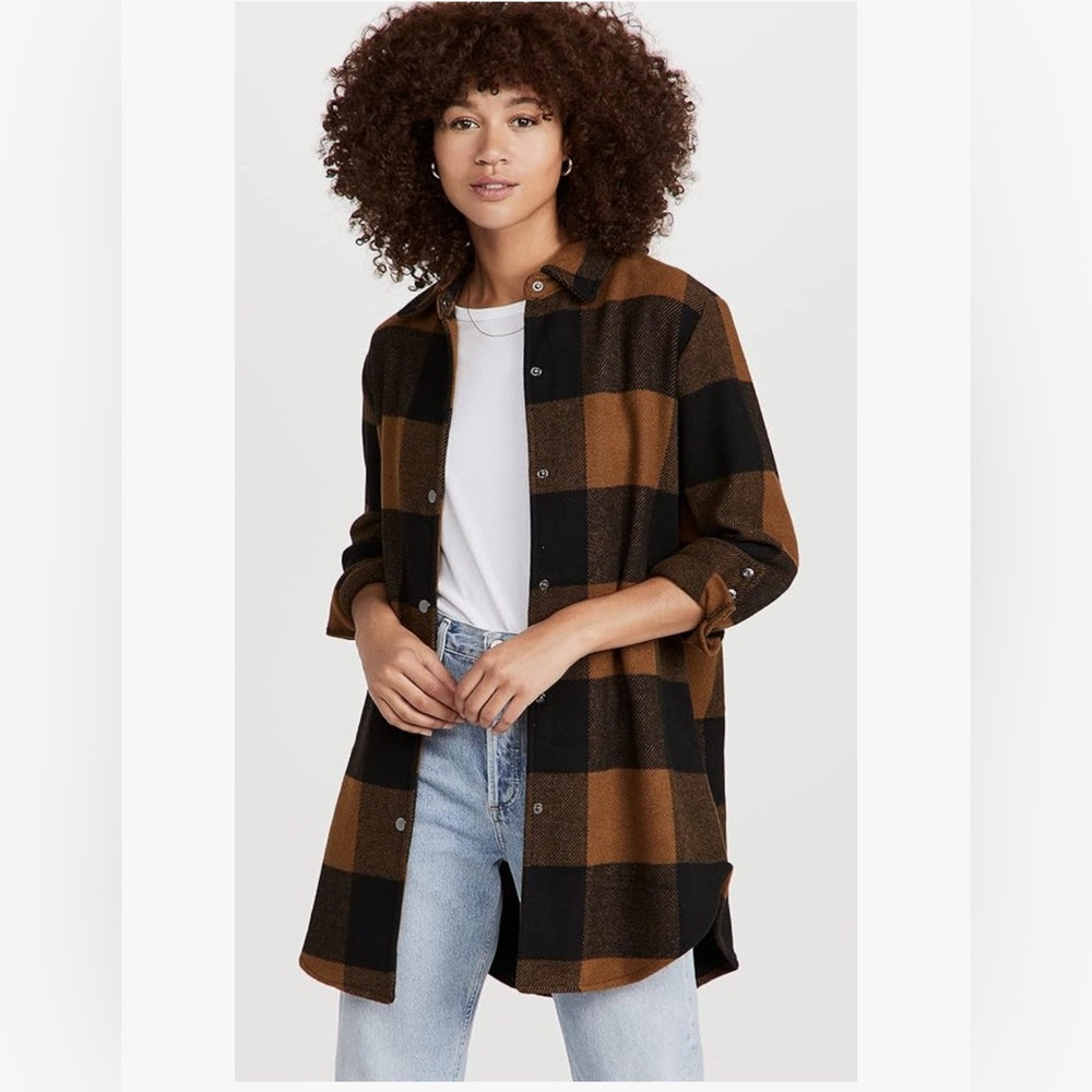 Steve Madden Eldridge Buffalo Plaid Jacket